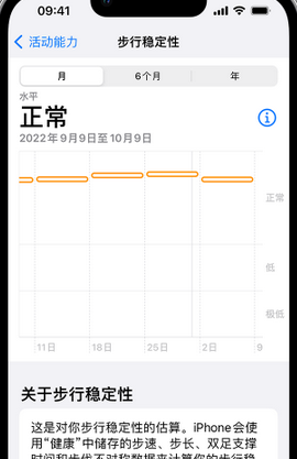 王场镇iPhone手机维修如何在iPhone开启'步行稳定性通知'