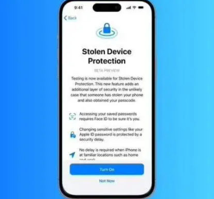 王场镇苹果授权维修店分享被盗设备保护功能开启方法 