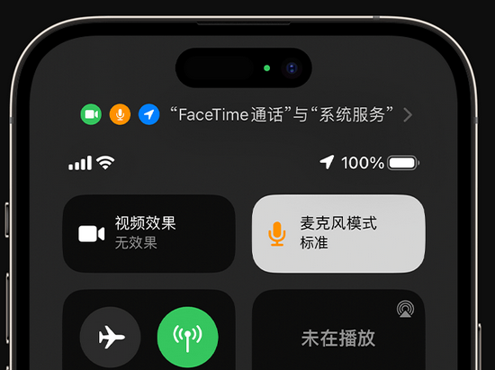 王场镇苹果授权维修网点分享iPhone在通话时让你的声音更清晰 