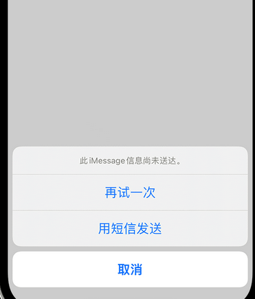 王场镇apple维修iPhone上无法正常发送iMessage信息