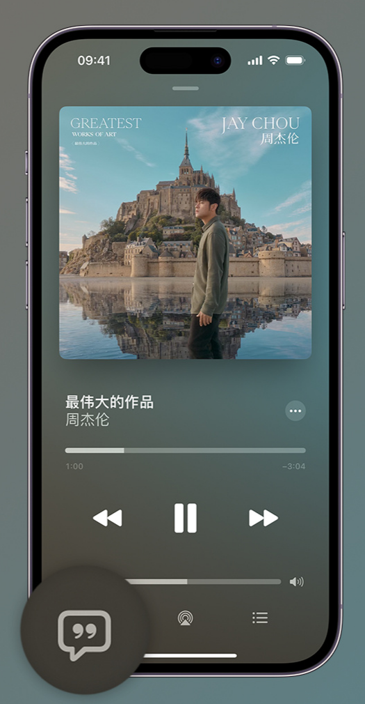 王场镇iphone维修分享如何在iPhone上使用Apple Music全新唱歌功能 