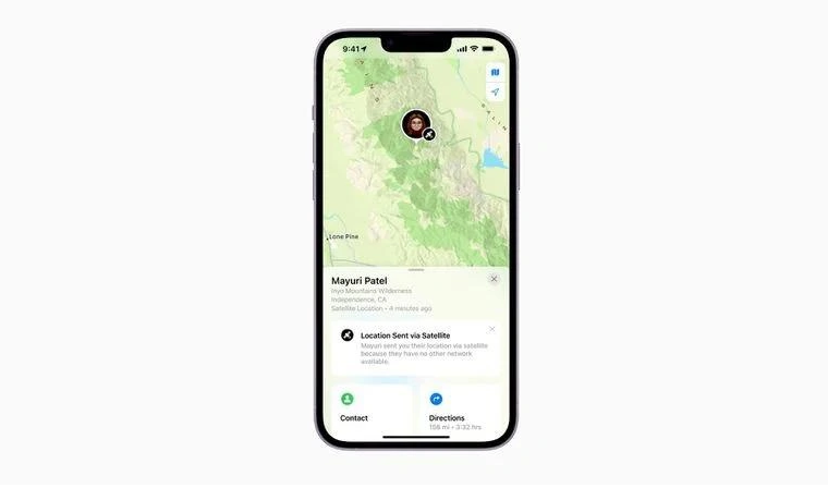 王场镇苹果14维修分享iPhone14系列中 FindMy功能通过卫星分享位置方法教程 