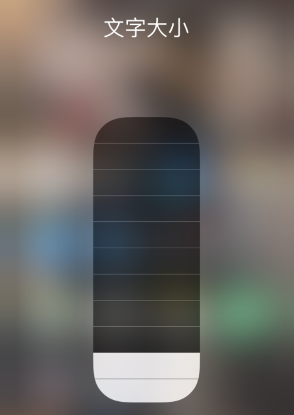 王场镇苹果手机维修分享小技巧：在 iPhone 控制中心快速调节字体大小 